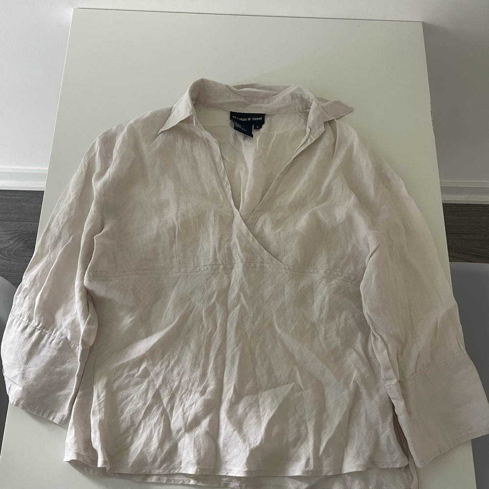 Tristan & Iseut Linen Blouse